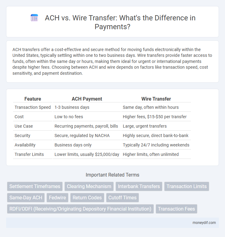 ACH vs. Wire Transfer: What's the Difference in Payments?