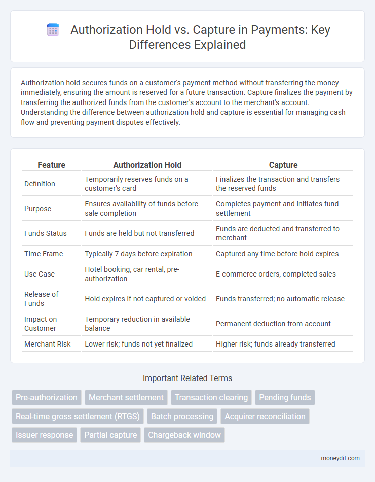 Authorization Hold vs. Capture in Payments: Key Differences Explained