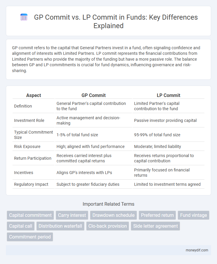 GP Commit vs. LP Commit in Funds: Key Differences Explained