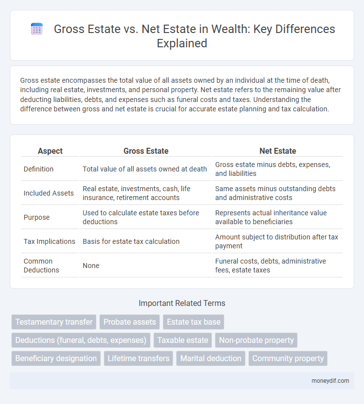 Gross Estate vs. Net Estate in Wealth: Key Differences Explained