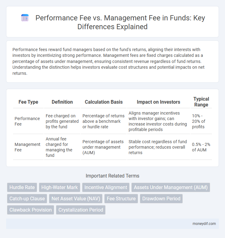 Performance Fee vs. Management Fee in Funds: Key Differences Explained