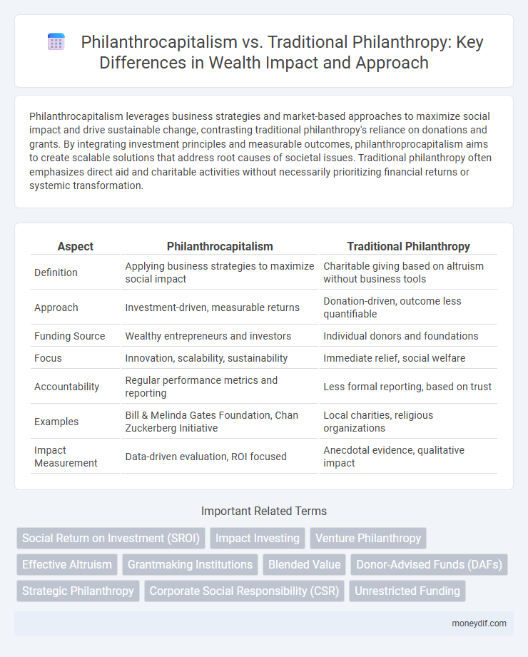 Philanthrocapitalism vs. Traditional Philanthropy: Key Differences in Wealth Impact and Approach