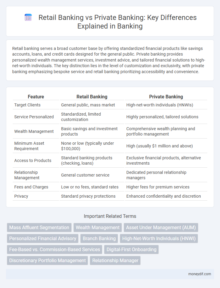 Retail Banking vs Private Banking: Key Differences Explained in Banking
