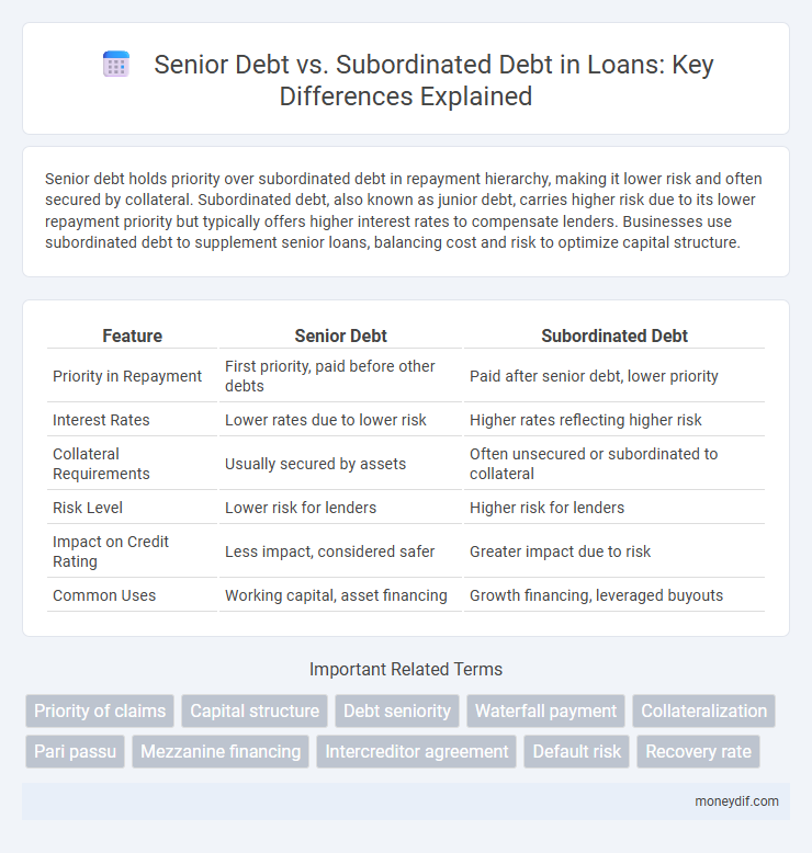 Senior Debt vs. Subordinated Debt in Loans: Key Differences Explained