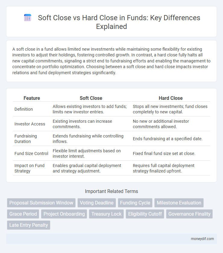 Soft Close vs Hard Close in Funds: Key Differences Explained
