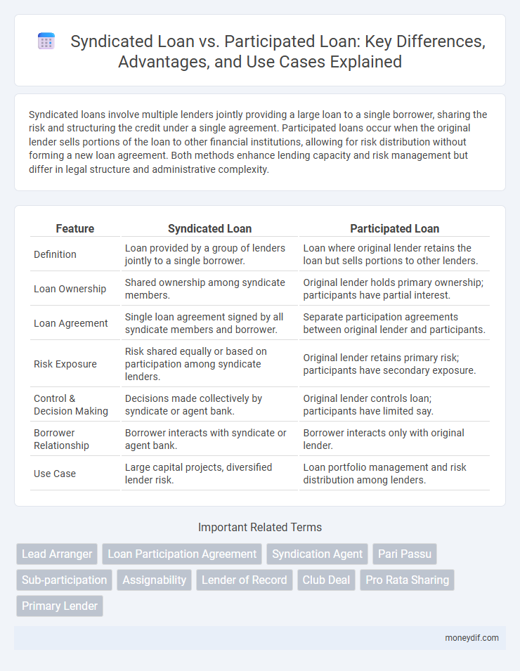 Syndicated Loan vs. Participated Loan: Key Differences, Advantages, and Use Cases Explained