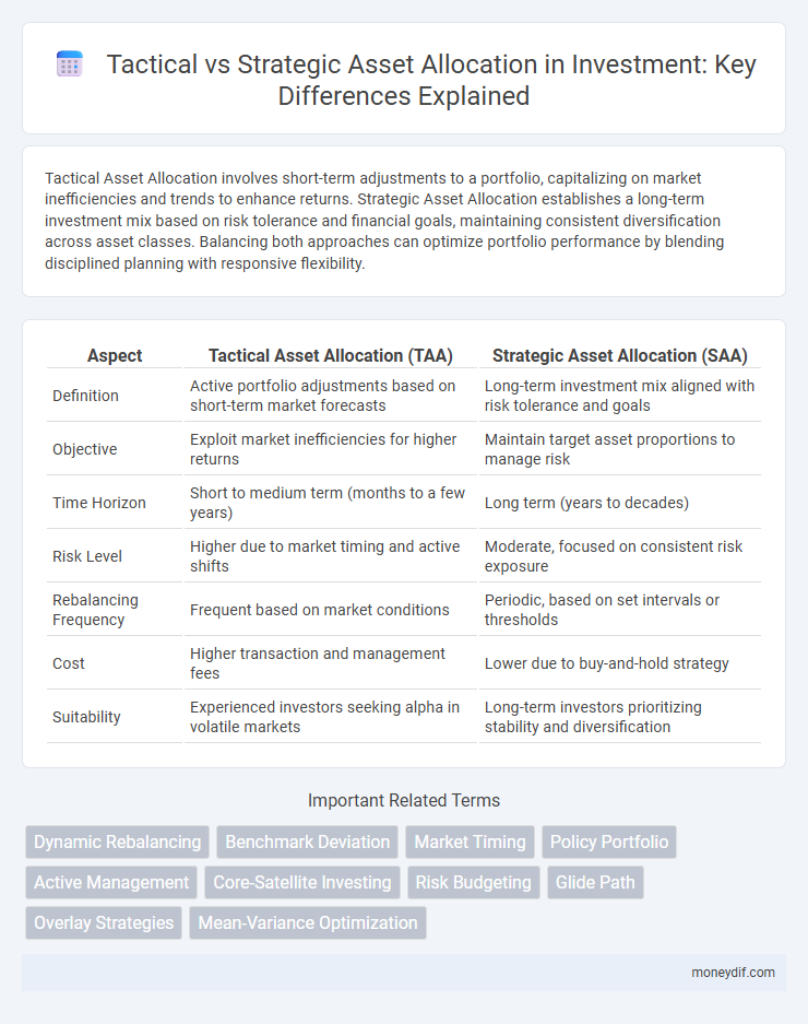 Tactical vs Strategic Asset Allocation in Investment: Key Differences Explained