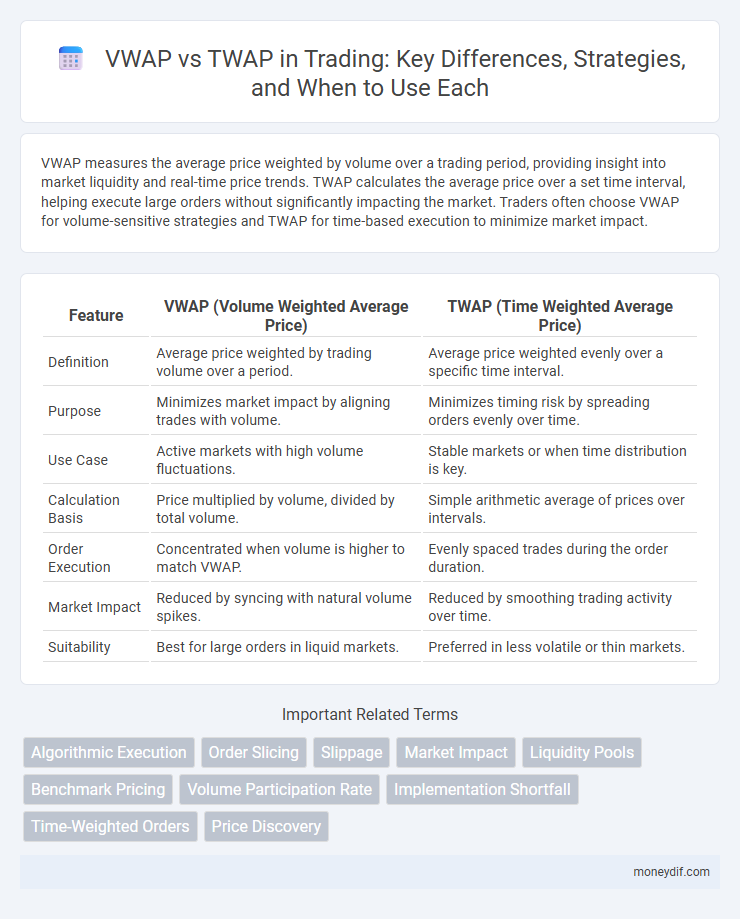 VWAP vs TWAP in Trading: Key Differences, Strategies, and When to Use Each