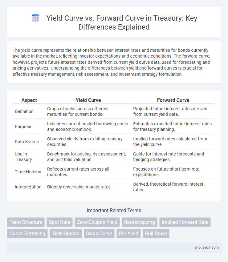 Yield Curve vs. Forward Curve in Treasury: Key Differences Explained