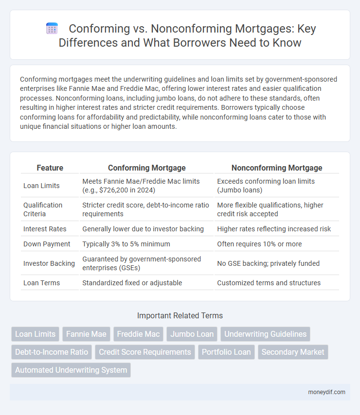 Conforming vs. Nonconforming Mortgages: Key Differences and What Borrowers Need to Know