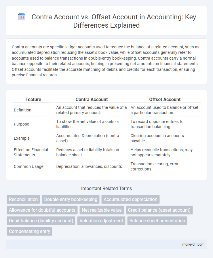 Contra Account vs. Offset Account in Accounting: Key Differences Explained