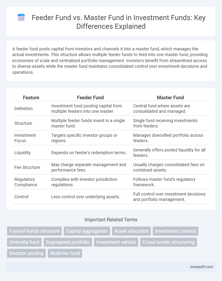 Feeder Fund vs. Master Fund in Investment Funds: Key Differences Explained