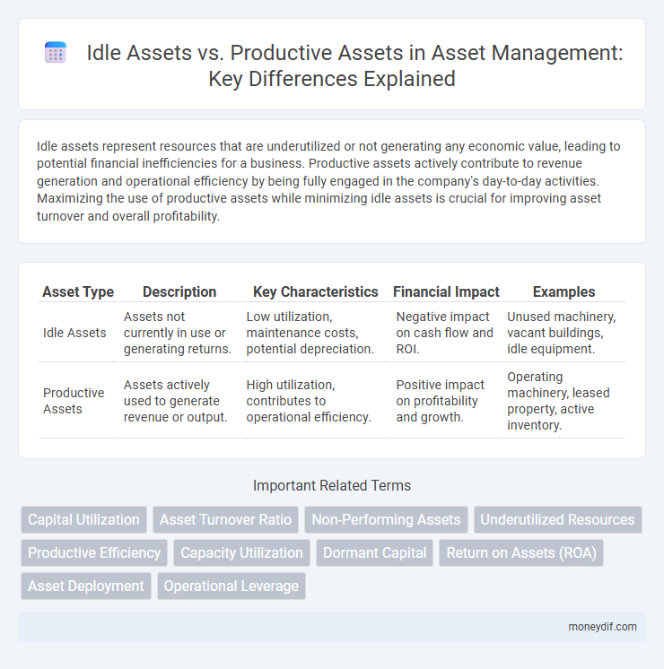 Idle Assets vs. Productive Assets in Asset Management: Key Differences Explained