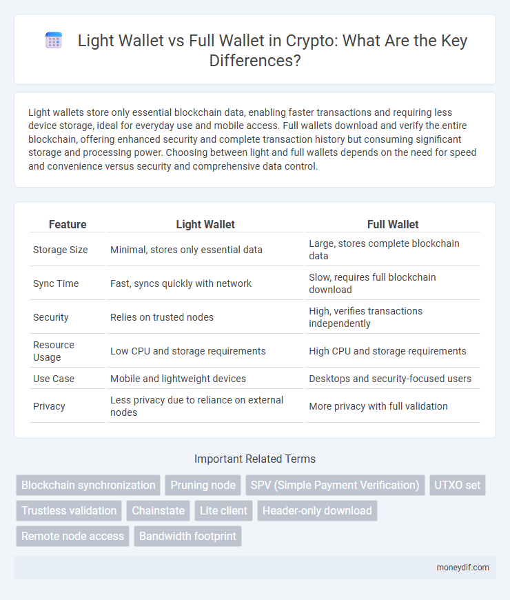 Light Wallet vs Full Wallet in Crypto: What Are the Key Differences?