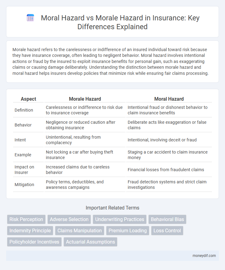Moral Hazard vs Morale Hazard in Insurance: Key Differences Explained