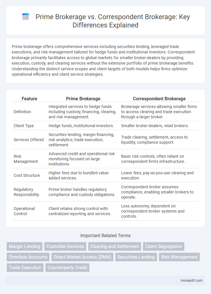 Prime Brokerage vs. Correspondent Brokerage: Key Differences Explained