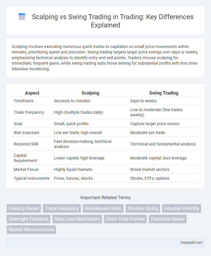 Scalping vs Swing Trading in Trading: Key Differences Explained