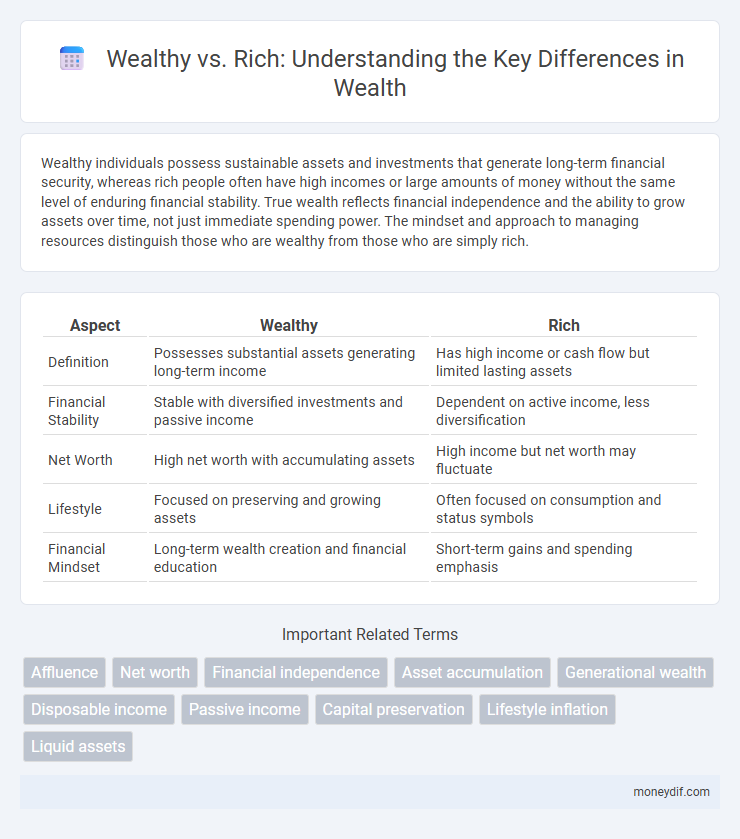 Wealthy vs. Rich: Understanding the Key Differences in Wealth