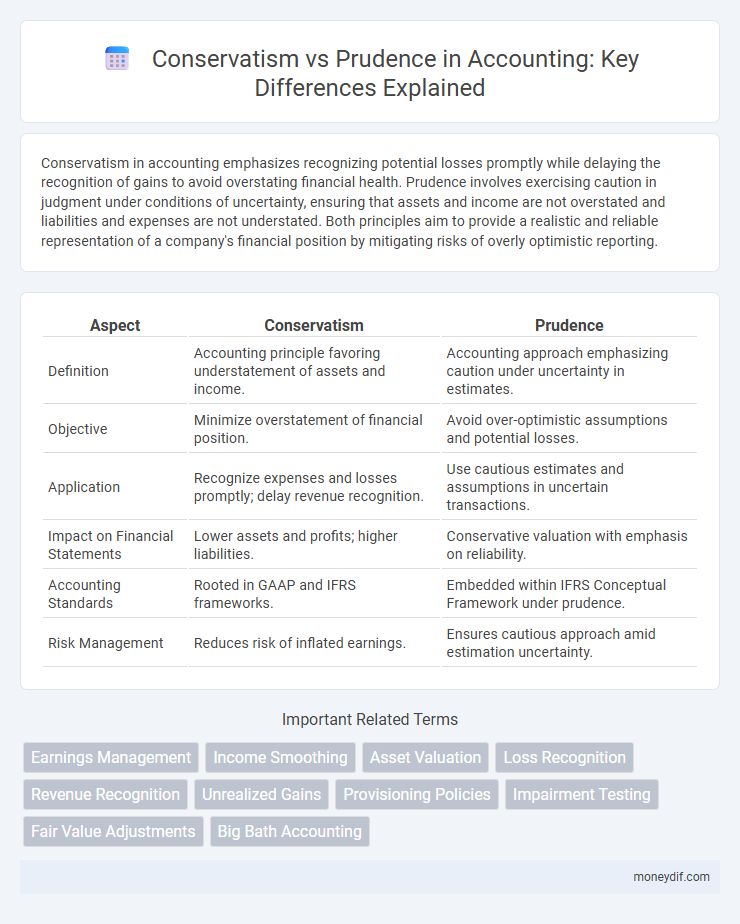 Conservatism vs Prudence in Accounting: Key Differences Explained
