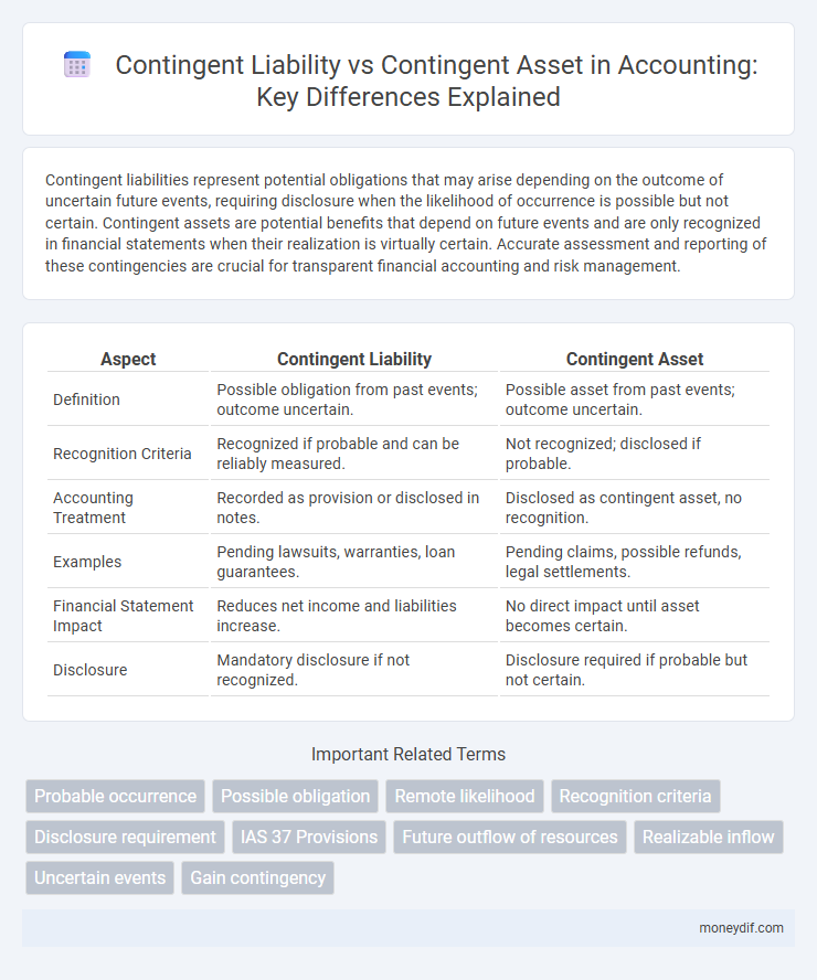 Contingent Liability vs Contingent Asset in Accounting: Key Differences Explained