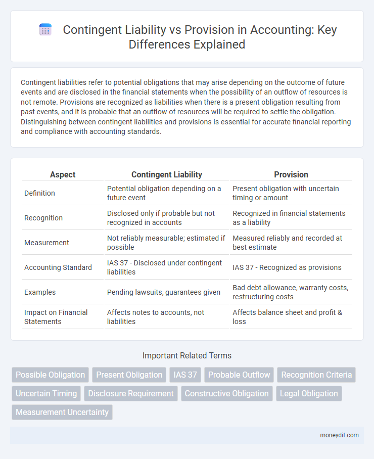 Contingent Liability vs Provision in Accounting: Key Differences Explained