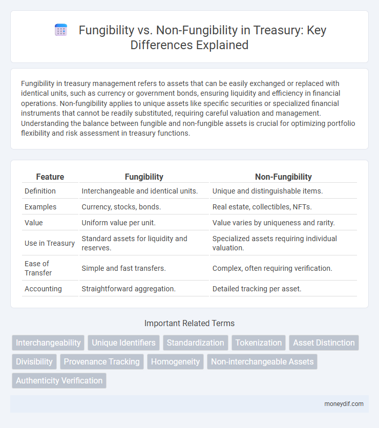Fungibility vs. Non-Fungibility in Treasury: Key Differences Explained