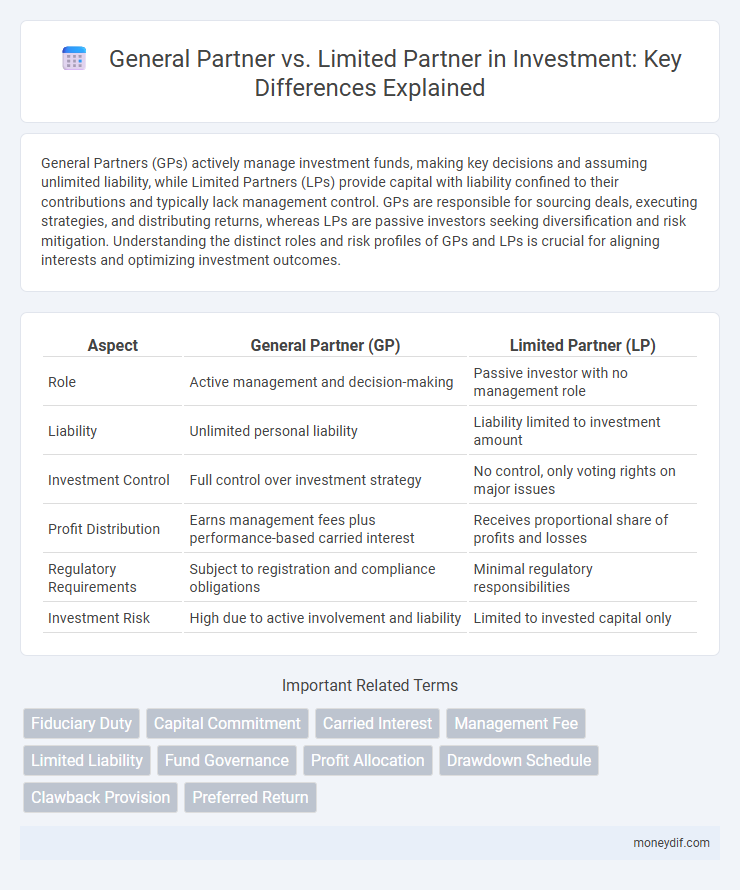 General Partner vs. Limited Partner in Investment: Key Differences Explained
