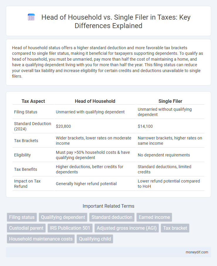 Head of Household vs. Single Filer in Taxes: Key Differences Explained