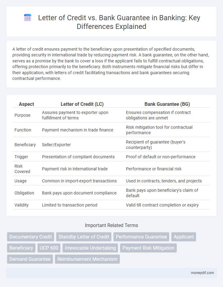 Letter of Credit vs. Bank Guarantee in Banking: Key Differences Explained