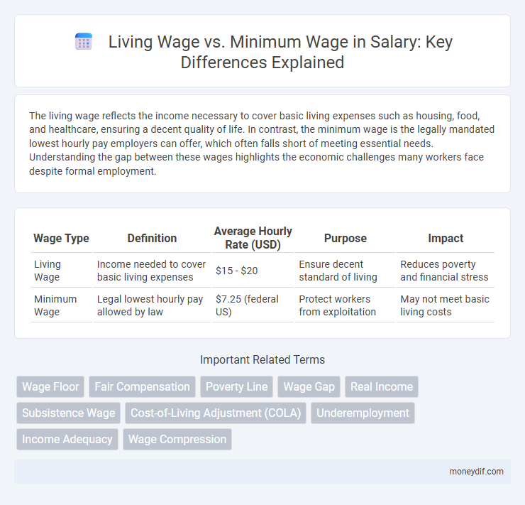Living Wage vs. Minimum Wage in Salary: Key Differences Explained