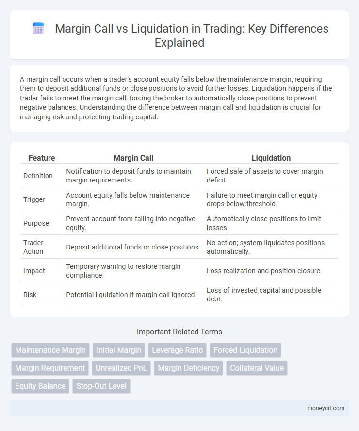 Margin Call vs Liquidation in Trading: Key Differences Explained