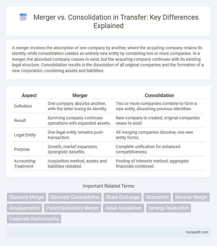 Merger vs. Consolidation in Transfer: Key Differences Explained
