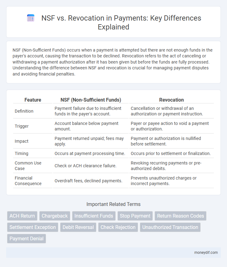 NSF vs. Revocation in Payments: Key Differences Explained