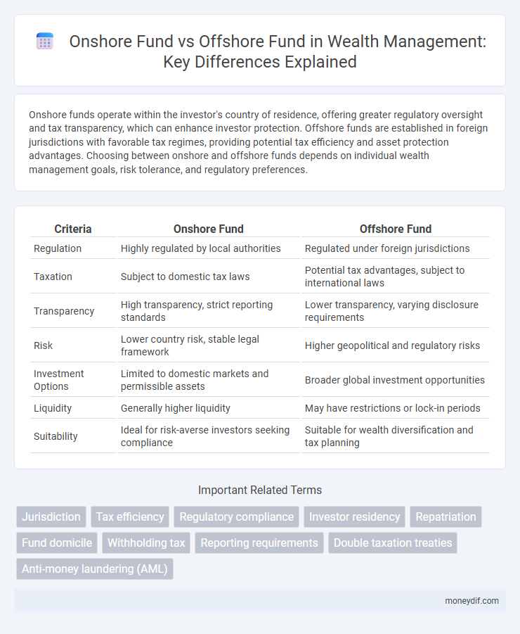 Onshore Fund vs Offshore Fund in Wealth Management: Key Differences Explained
