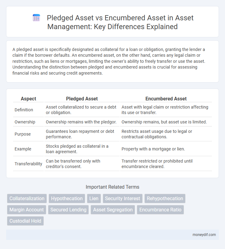 Pledged Asset vs Encumbered Asset in Asset Management: Key Differences Explained