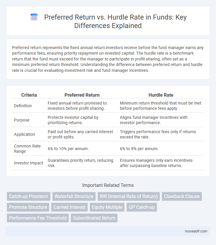 Preferred Return vs. Hurdle Rate in Funds: Key Differences Explained