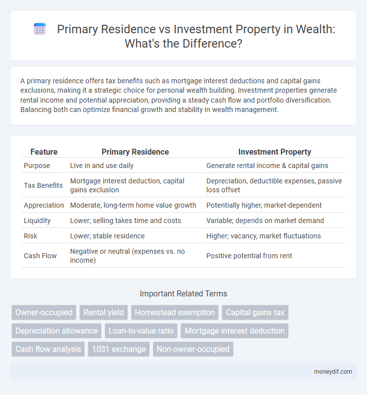 Primary Residence vs Investment Property in Wealth: What's the Difference?