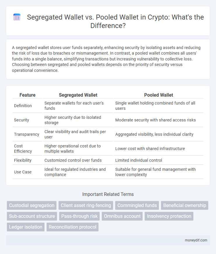 Segregated Wallet vs. Pooled Wallet in Crypto: What's the Difference?
