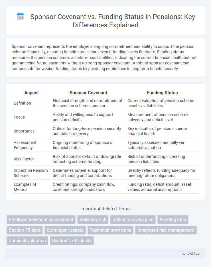 Sponsor Covenant vs. Funding Status in Pensions: Key Differences Explained