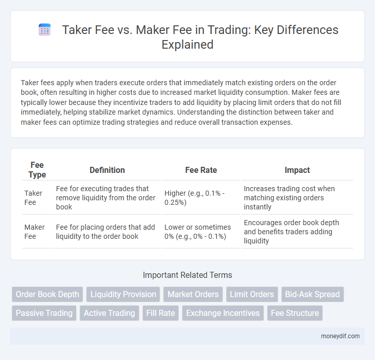 Taker Fee vs. Maker Fee in Trading: Key Differences Explained