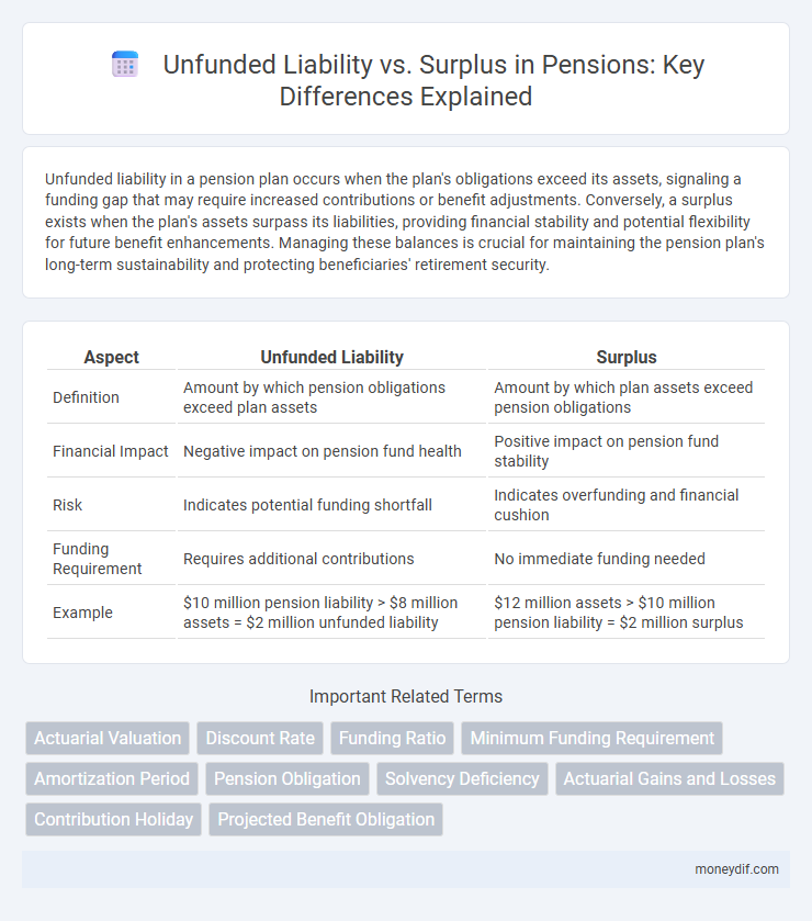 Unfunded Liability vs. Surplus in Pensions: Key Differences Explained