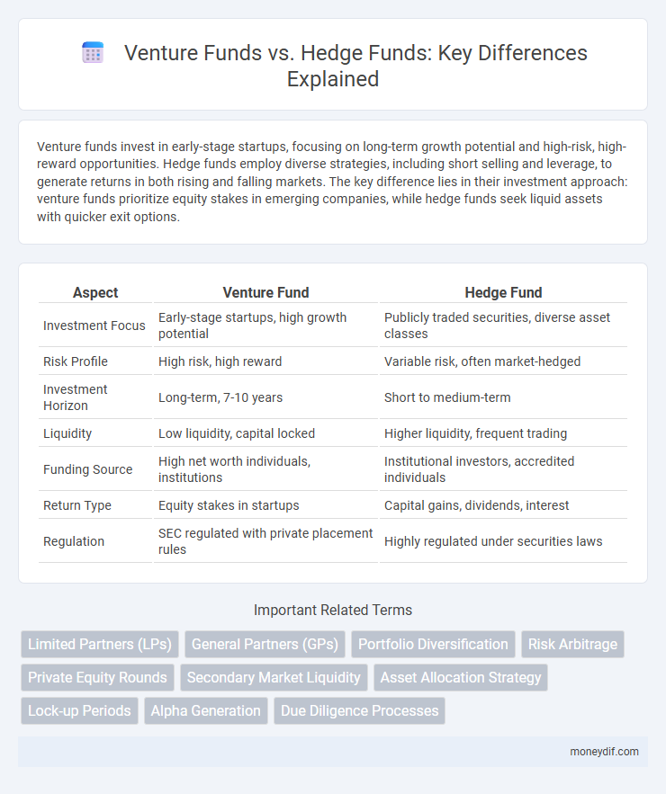 Venture Funds vs. Hedge Funds: Key Differences Explained