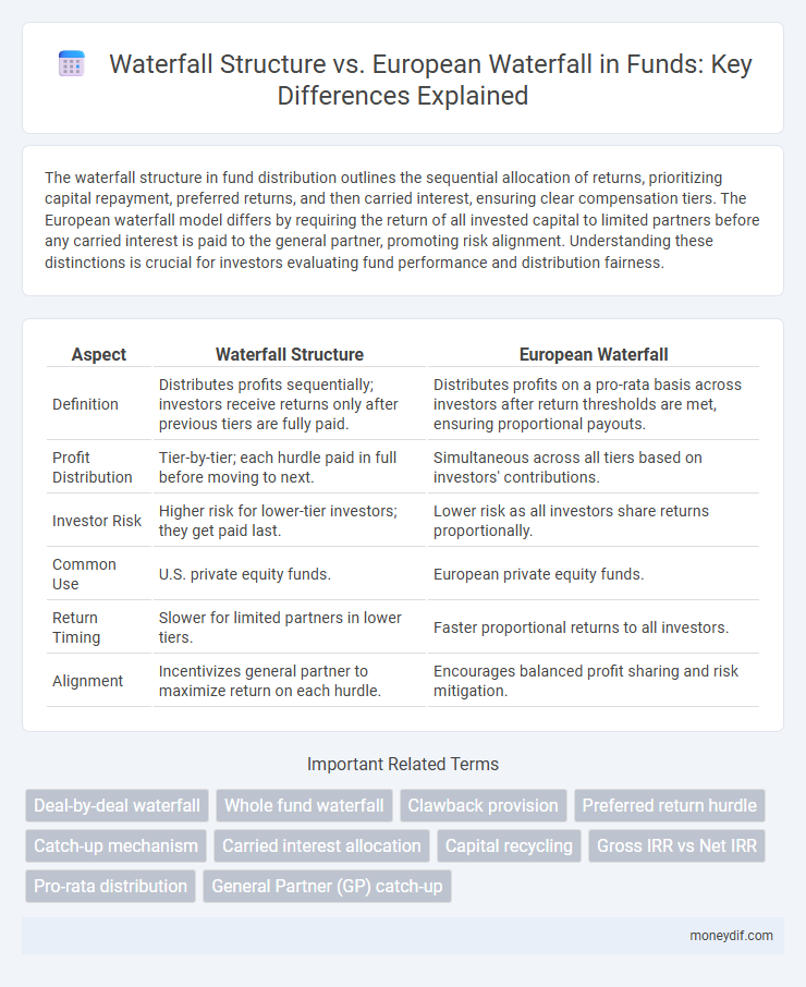 Waterfall Structure vs. European Waterfall in Funds: Key Differences Explained