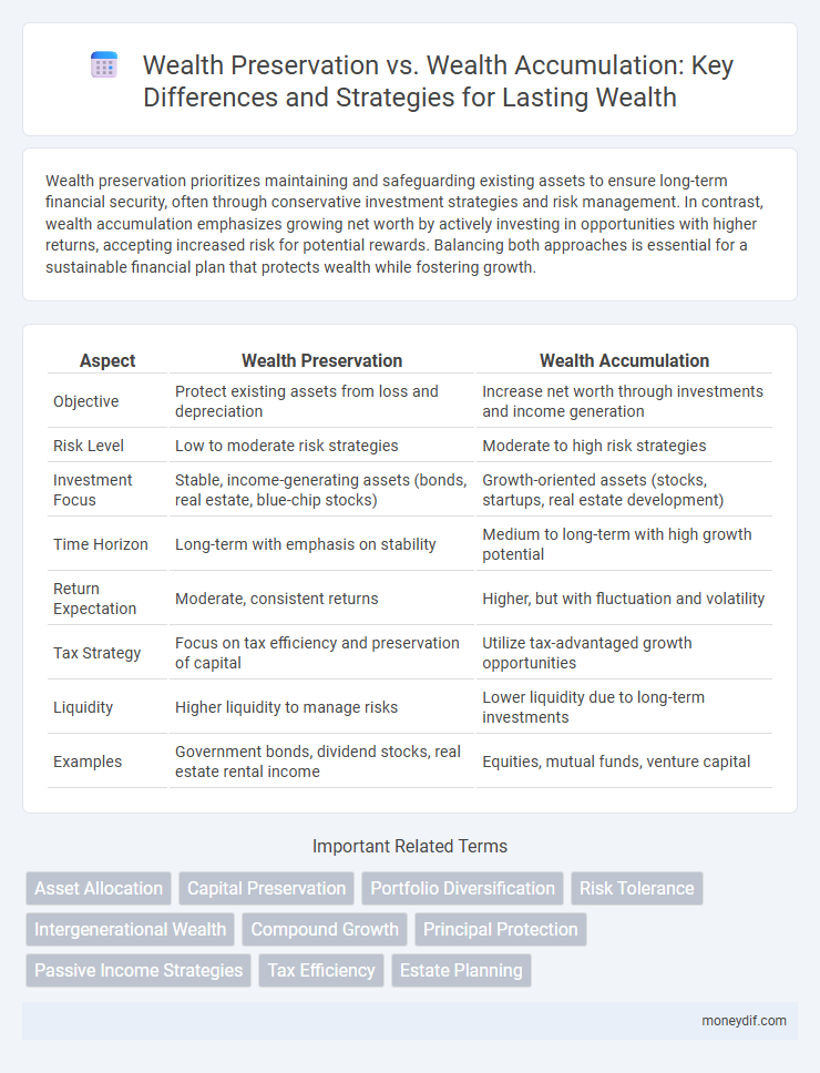Wealth Preservation vs. Wealth Accumulation: Key Differences and Strategies for Lasting Wealth