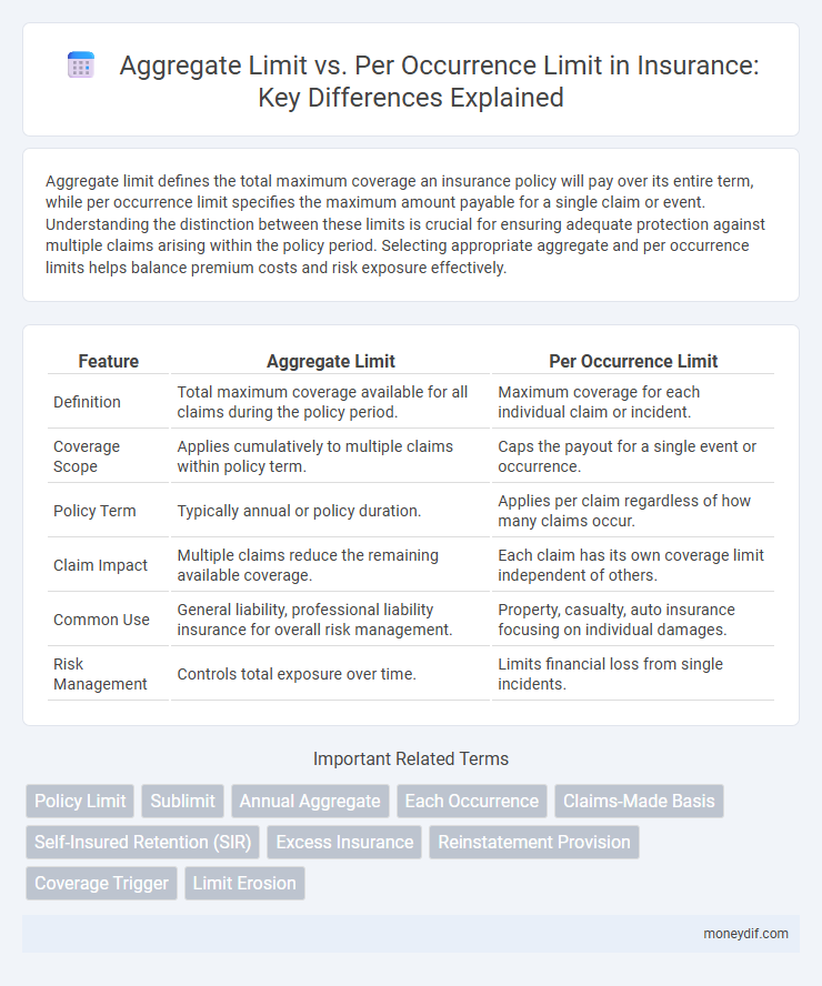 Aggregate Limit vs. Per Occurrence Limit in Insurance: Key Differences Explained