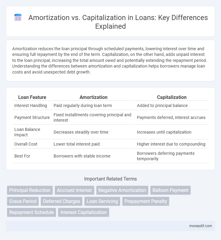 Amortization vs. Capitalization in Loans: Key Differences Explained