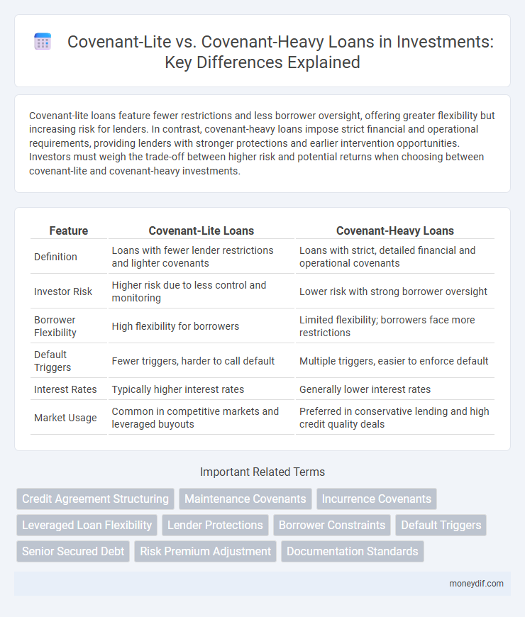 Covenant-Lite vs. Covenant-Heavy Loans in Investments: Key Differences Explained