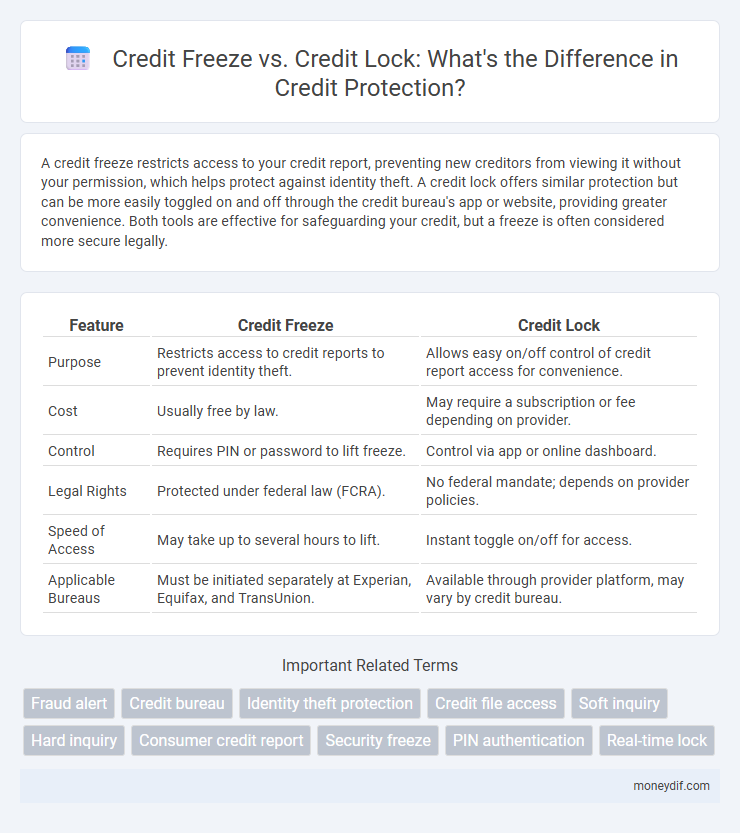 Credit Freeze vs. Credit Lock: What's the Difference in Credit Protection?