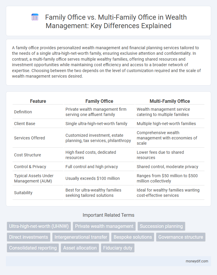 Family Office vs. Multi-Family Office in Wealth Management: Key Differences Explained