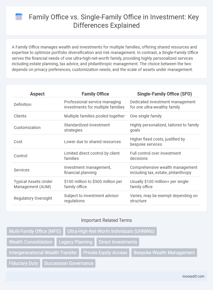 Family Office vs. Single-Family Office in Investment: Key Differences Explained